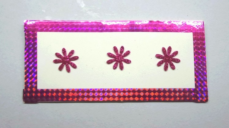 How to Decorate Envelope for Raksha Bandhan. DIY Decorate Envelope. Rakhi Special Envelope.