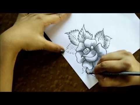 How to draw a Rose