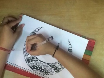 How to draw mandala art