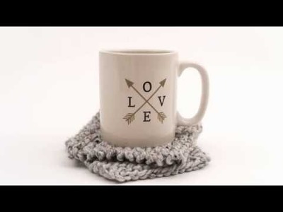 How to Knit a Coaster. "Knit Along With Me" Series by BrennaAnnHandmade