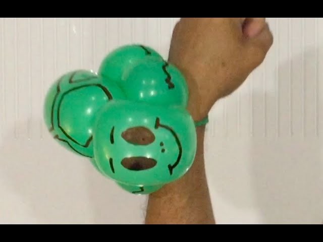 how-to-make-a-fat-turtle-bracelet-balloon-animal-tutorial