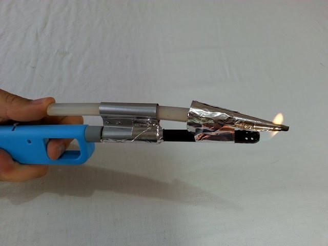 How to Make a Hot Glue Gun using Lighter  DIY