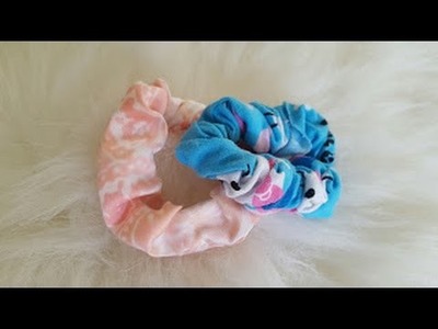 How to Make a Scrunchie for Hair Ties Easy Diy. CraftBunnny