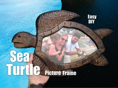 How to make a Sea Turtle Picture Frame