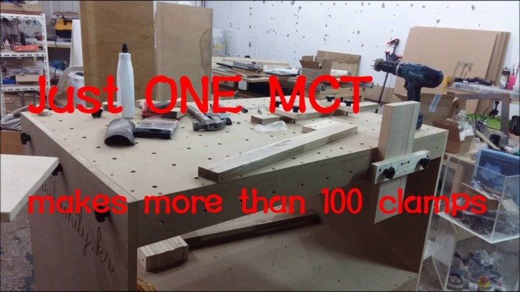 How to make a wood clamp(1min) from MCT