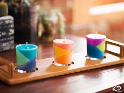 How to make candles out of old crayons!