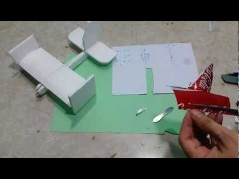 How to make model airplanes use a motor and very good flight