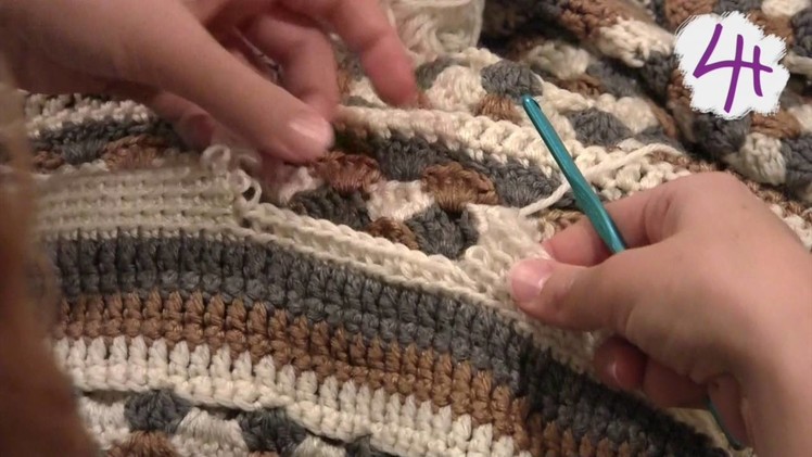 How To Repair Crochet Blanket Edge