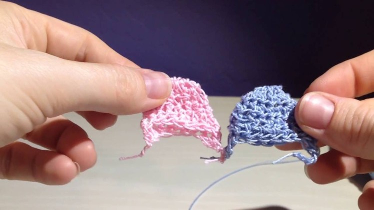 Part 3: How To Crochet A Miniature Doll Hat