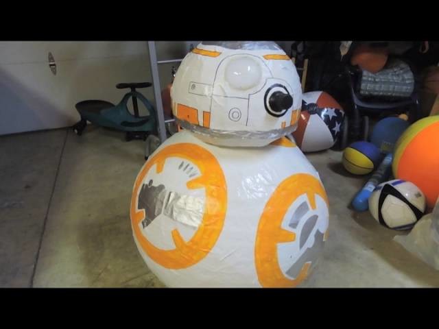 Star Wars Prop BB8 out of Paper Mache