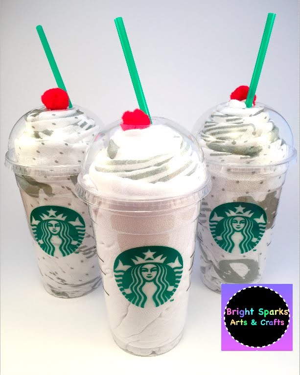 Starbucks Baby Shower Cups * How to Make * Blankets * Swaddles.Wraps * DIY