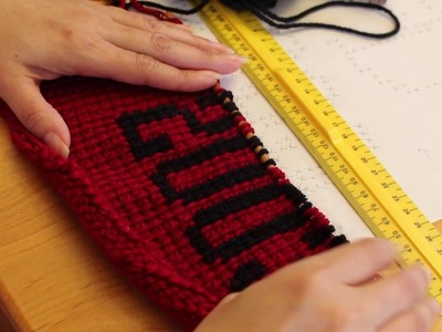 Tunisian Crochet Graph Using Simple Stitch