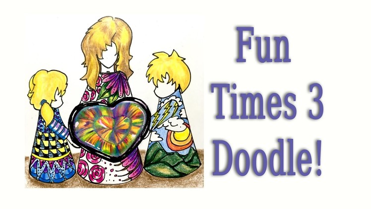 Tutorial How to Draw the Mystic Topaz Doodle Kids ep. 20.5