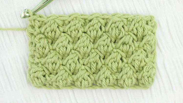 Uneven Berry Stitch Crochet Tutorial
