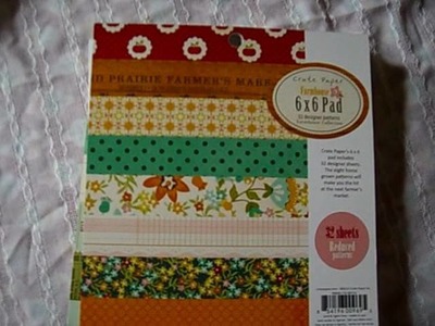 6x6 paper pad Destash Price Reduced (see description below) SOLD