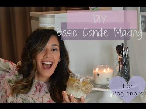 Candle Making For Beginners | DIY | Nicole Shantei