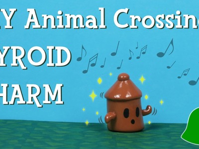 DIY Animal Crossing Gyroid Charm : Make your own Animal Crossing New Leaf polymer clay charm