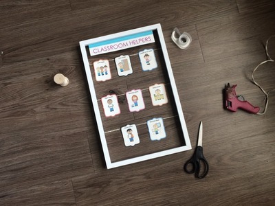 DIY Classroom Helper Board!