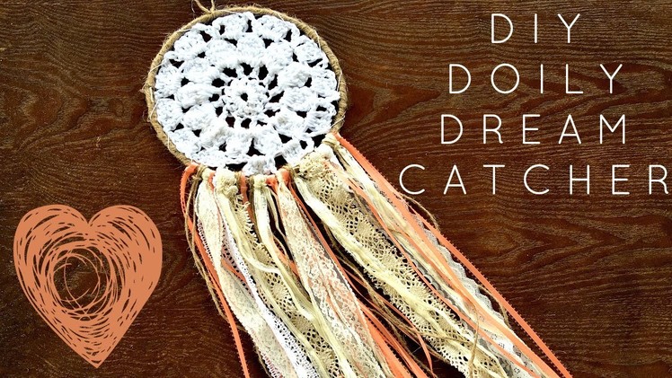 DIY Crocheted Doily Dream Catcher