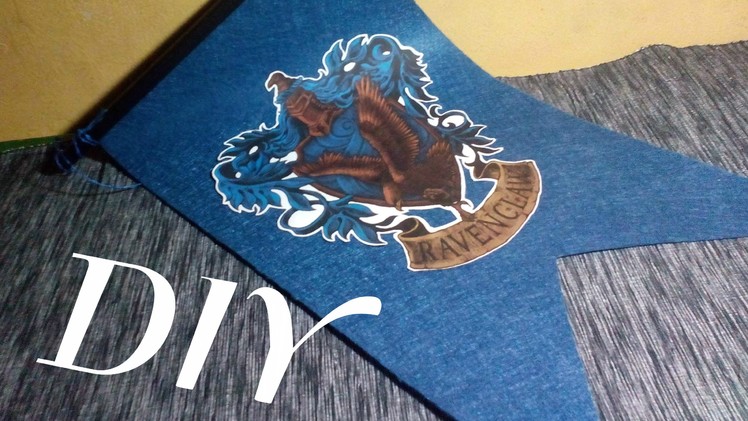 DIY - Hogwarts House Banner | Harry Potter