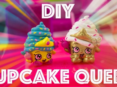 DIY Limited Edition Shopkin Season 1 Cupcake Queen + Shopkins Fashion Show Face Off