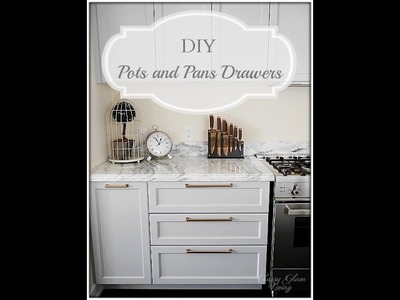 DIY Pot and Pans Drawers