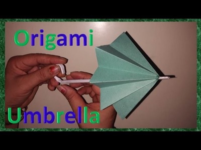 How To Make Paper Umbrella - Daily Origami 183 Umbrella Easy For Kids