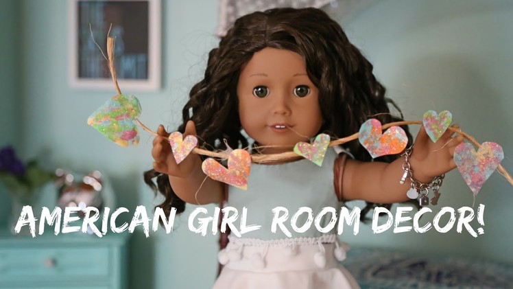 American Girl Doll Sponge Paint Craft!