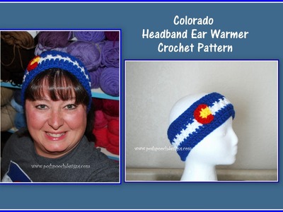 Colorful Colorado Headband Crochet Pattern