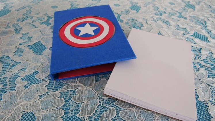 DIY - Captain America notepad