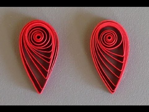 DIY Crafts - How to make a Basic Paper Quilling (Part 3) - Origami Quilling ♥