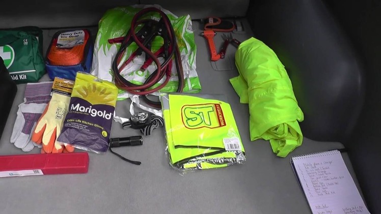 DIY Emergency Car Kit