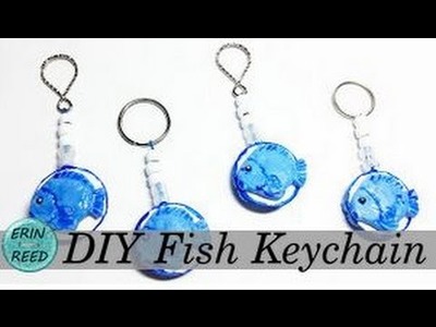 DIY Fish Clay Keychain