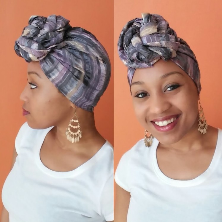 DIY: How to Sew an Easy Turban Headwrap-Mariah Hemmingway Sewing