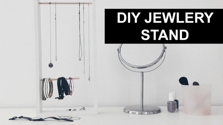 DIY JEWELRY STAND. URBAN OUTFITTERS INSPIRED