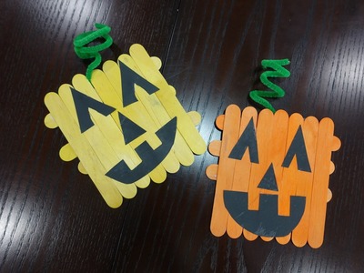 Easy Preschool Pumpkin Halloween Craft For Kids