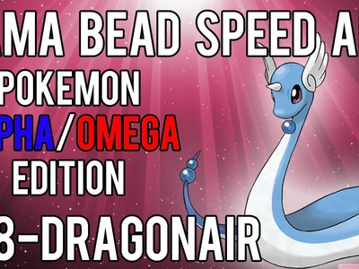 Hama Bead Speed Art | Pokemon | Alpha.Omega | Timelapse | 148 - Dragonair