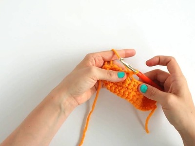 How to crochet: Reverse Double Crochet (Crab stitch) [Day 11 of 12]