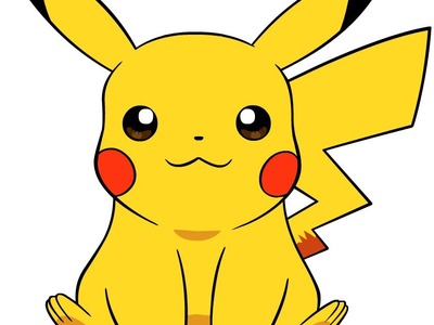 How to Draw Pikachu with Paint