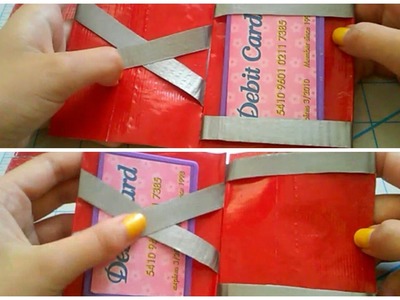 How to make a duct tape magic wallet