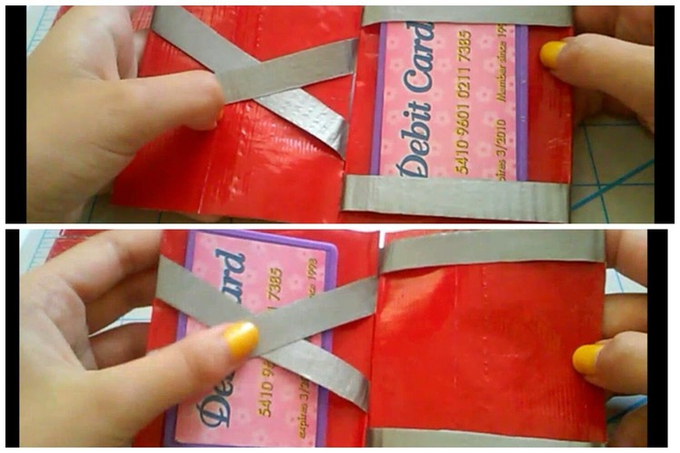 How to make a duct tape magic wallet