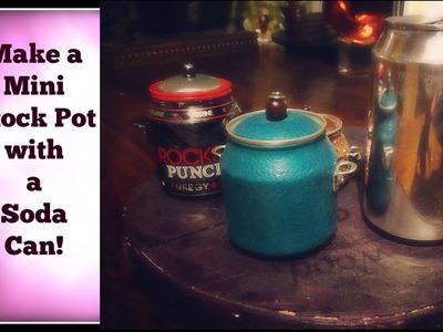How to Make a Mini Stock Pot Out of Aluminum Cans!!!!!