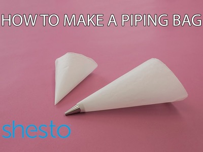 How to make a Piping bag