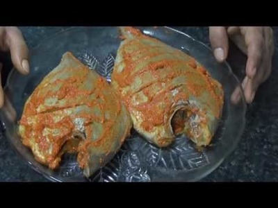 HOW TO MAKE EASY POMFRET FISH FRY.