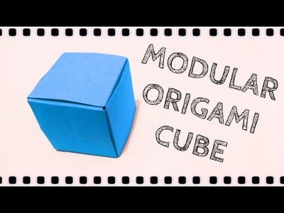 How to make: Origami Cube 3D (6 unit)