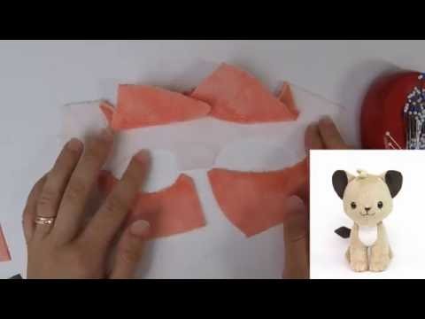 How to make plush: Pinning curved concave edges