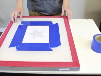 How To: Screen Printing Using Paper Stencils