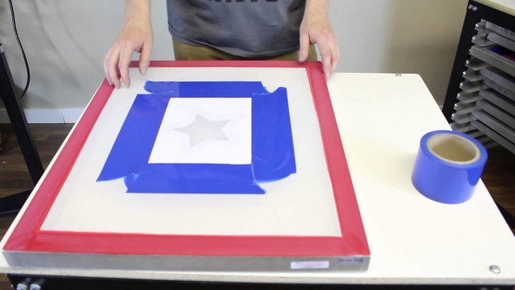 How To: Screen Printing Using Paper Stencils