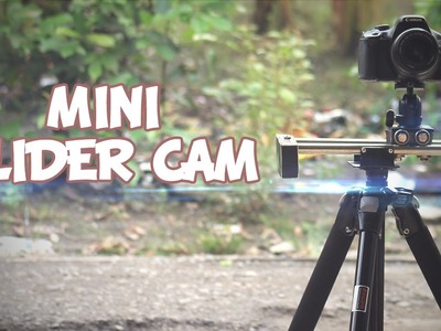 Mini Slider Cam Kamera DSLR - ARTechno DIY | 100% indonesia