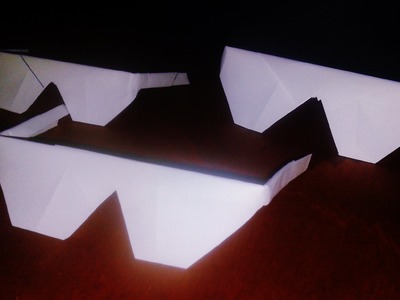 Occhiali da Sole Origami.How to Make Origami Sunglasses
